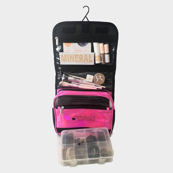 Studio 7 Dancewear Holographic Accessory &amp; Makeup Bag