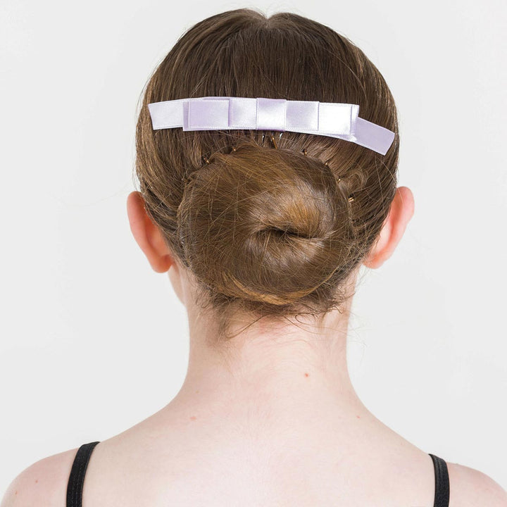 Studio 7 Dancewear Satin Hair Bows Built-In Plastic Comb