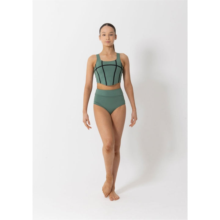 Studio 7 dancewear Livi Corset Crop Dance Top Adult Sizes