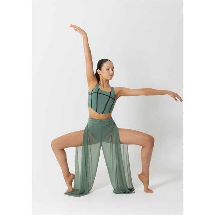 Studio 7 dancewear Livi Corset Crop Dance Top Adult Sizes