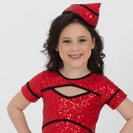 Studio 7 Dancewear Lola Sequin Hat Costume Hair Accessory