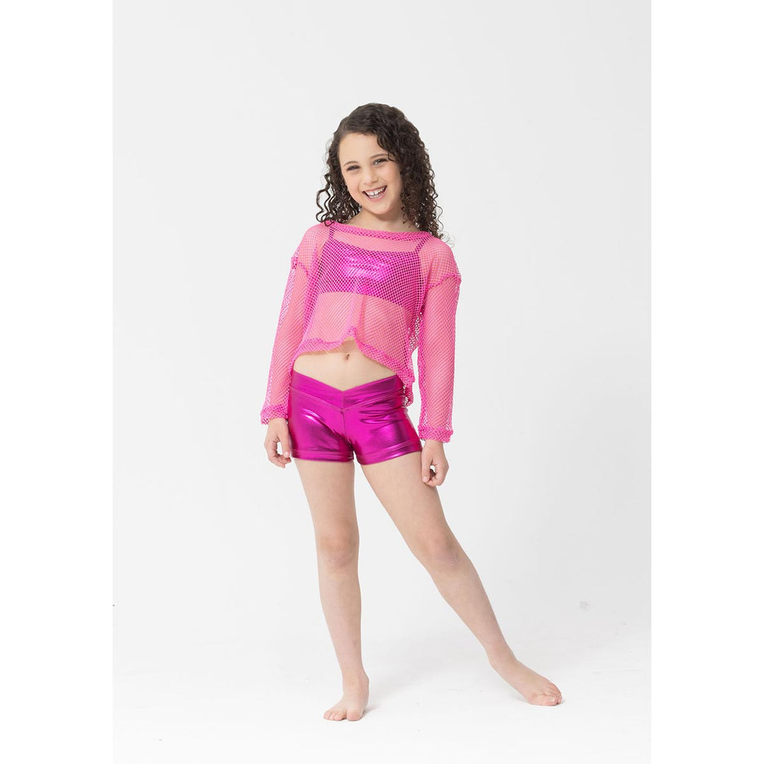Studio 7 Dancewear Long Sleeve Fishnet Top Children Sizes