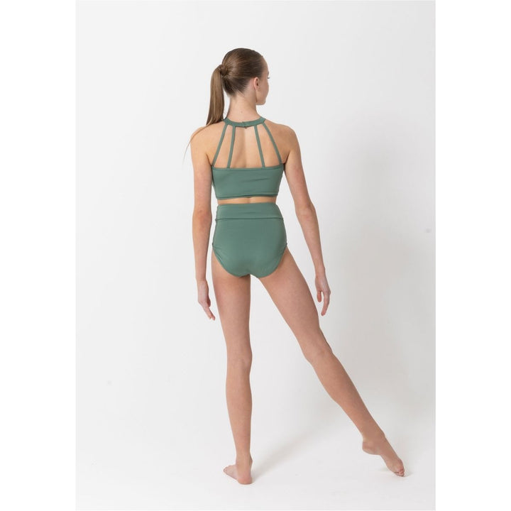 Studio 7 Dancewear Performance Mesh Girls Crop Top