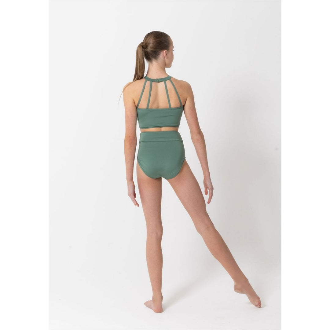 Studio 7 Dancewear Performance Mesh Womens Crop Top
