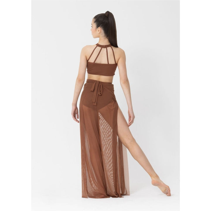 Studio 7 Dancewear Performance Mesh Girls Crop Top