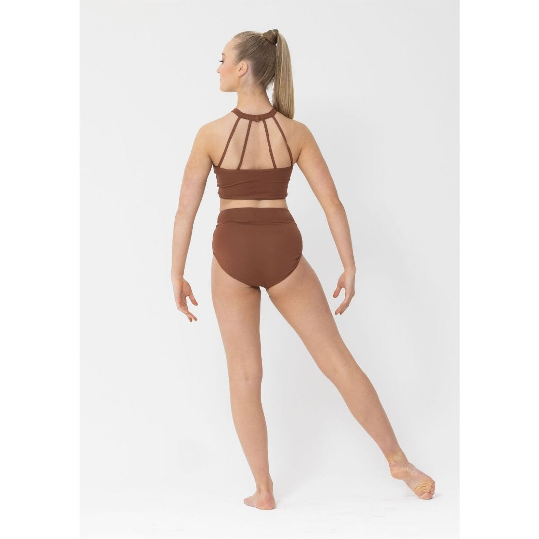 Studio 7 Dancewear Performance Mesh Girls Crop Top