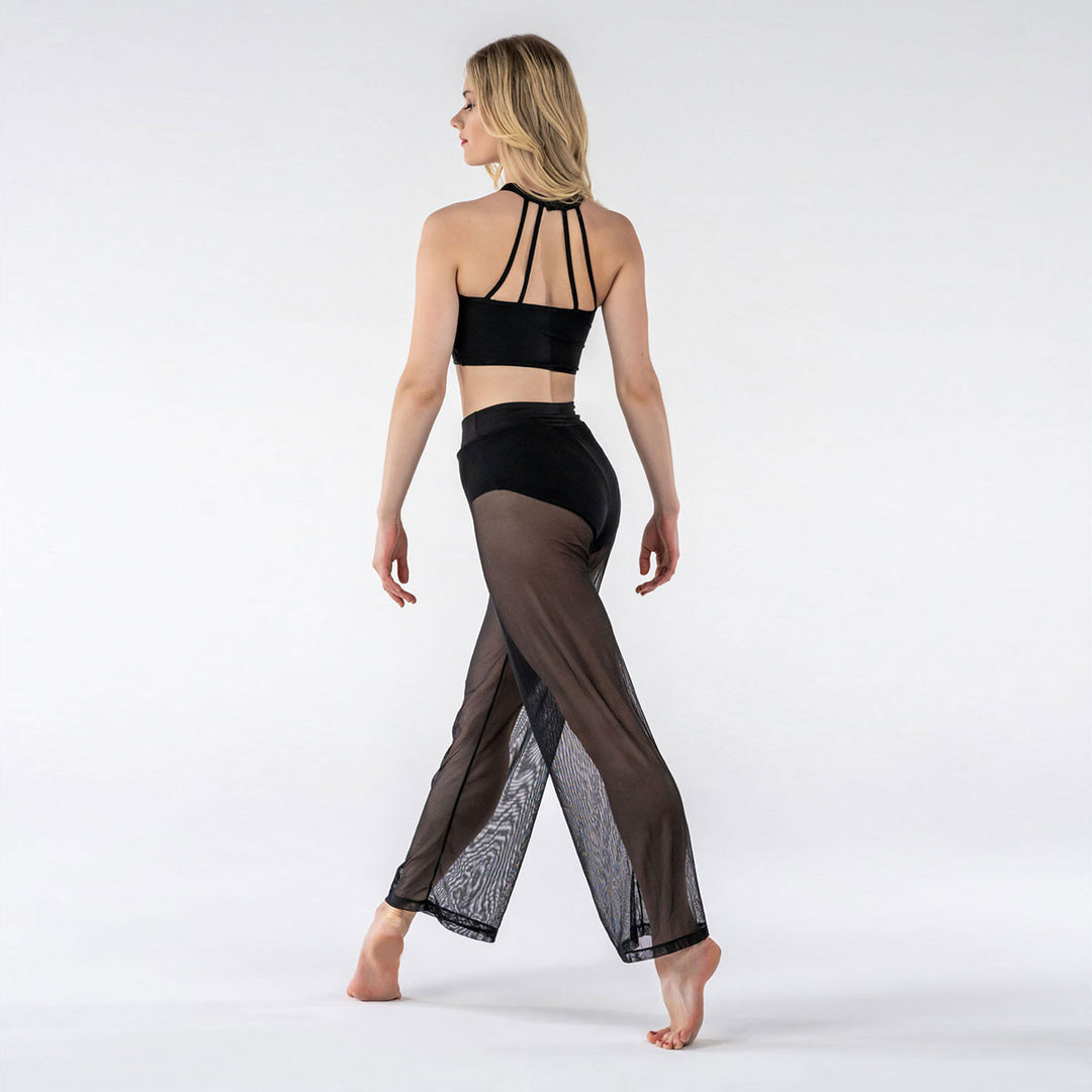 Studio 7 Dancewear Mesh Dance Performance Pants Adult Sizes