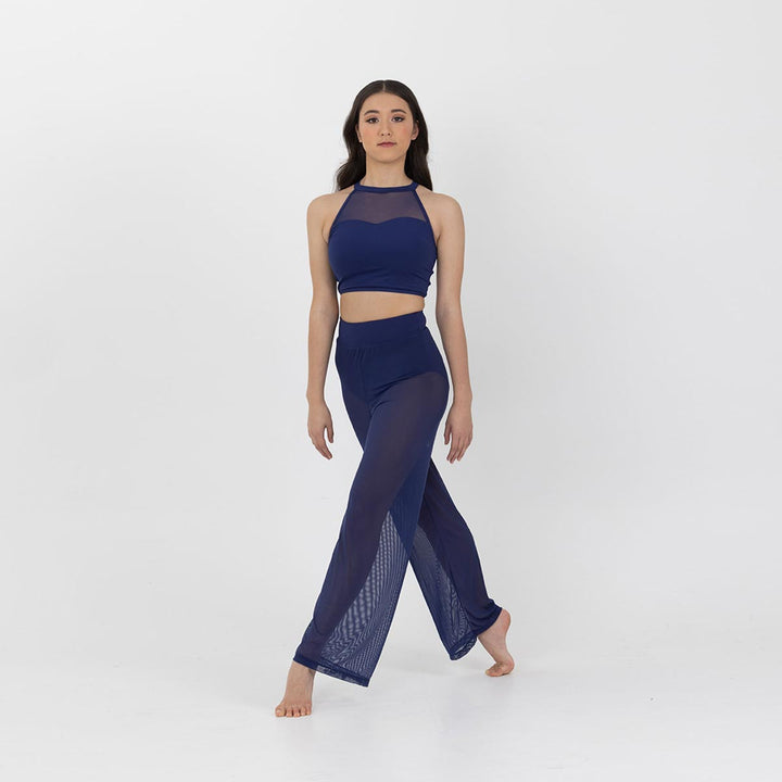 Studio 7 Dancewear Mesh Dance Performance Pants Adult Sizes
