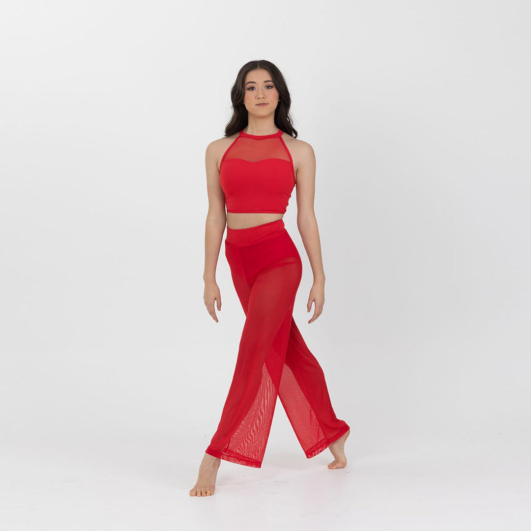 Studio 7 Dancewear Mesh Dance Performance Pants Adult Sizes