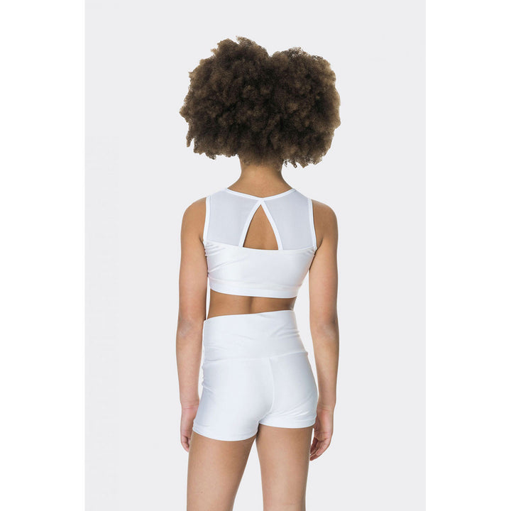 Studio 7 Dancewear Girls Mesh Performance Crop Top