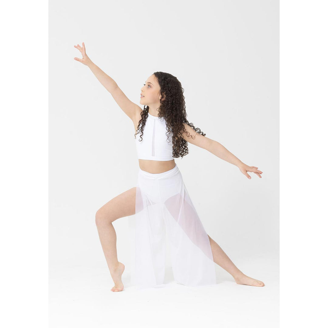 Studio 7 Dancewear Mesh Wrap Costume Dance Pants Adult Sizes