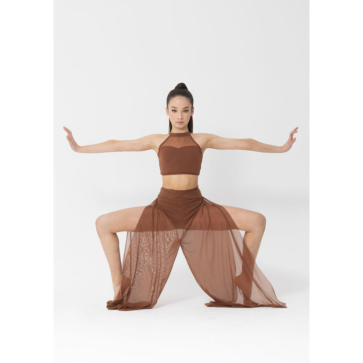 Studio 7 Dancewear Mesh Wrap Costume Dance Pants Adult Sizes