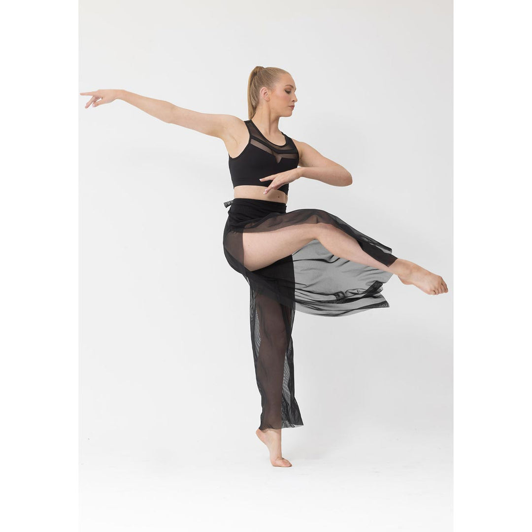 Studio 7 Dancewear Mesh Wrap Dance Pants Children Sizes