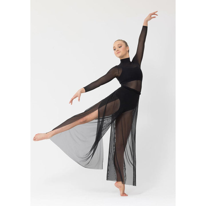 Studio 7 Dancewear Mesh Wrap Dance Pants Children Sizes