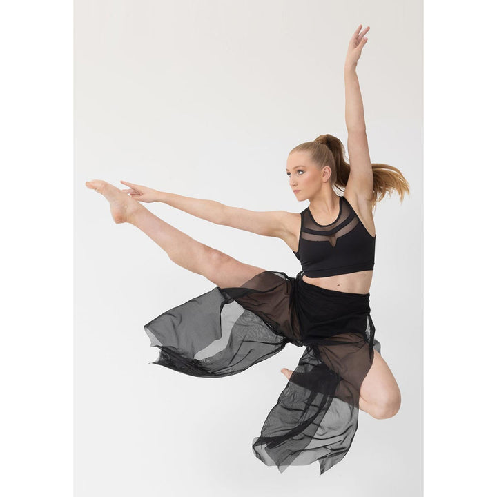 Studio 7 Dancewear Mesh Wrap Dance Pants Children Sizes