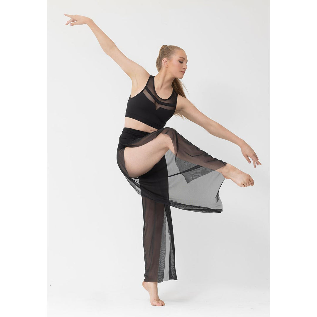 Studio 7 Dancewear Mesh Wrap Dance Pants Children Sizes