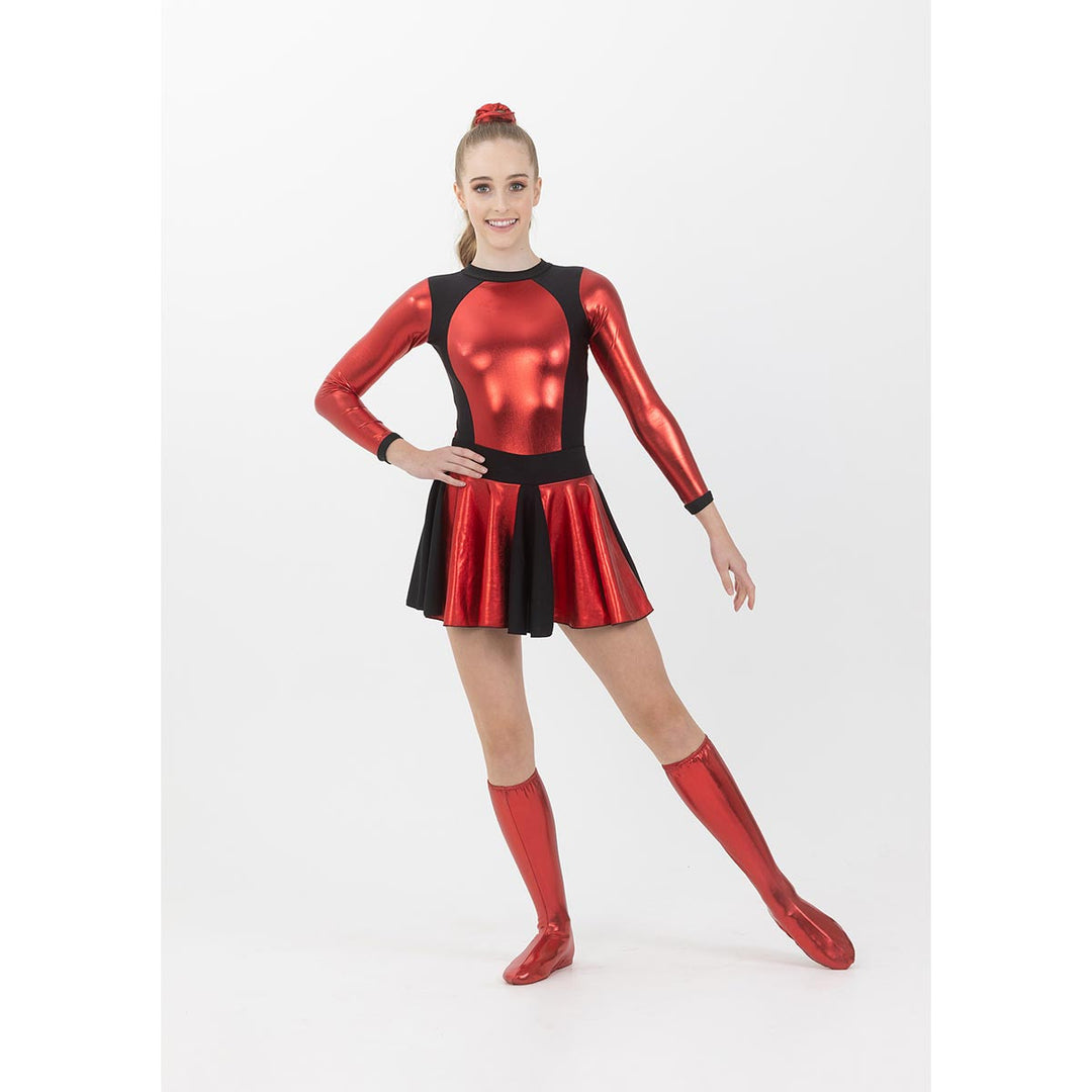 Studio 7 Dancewear Metallic Colour Cheer Skirt Children Size