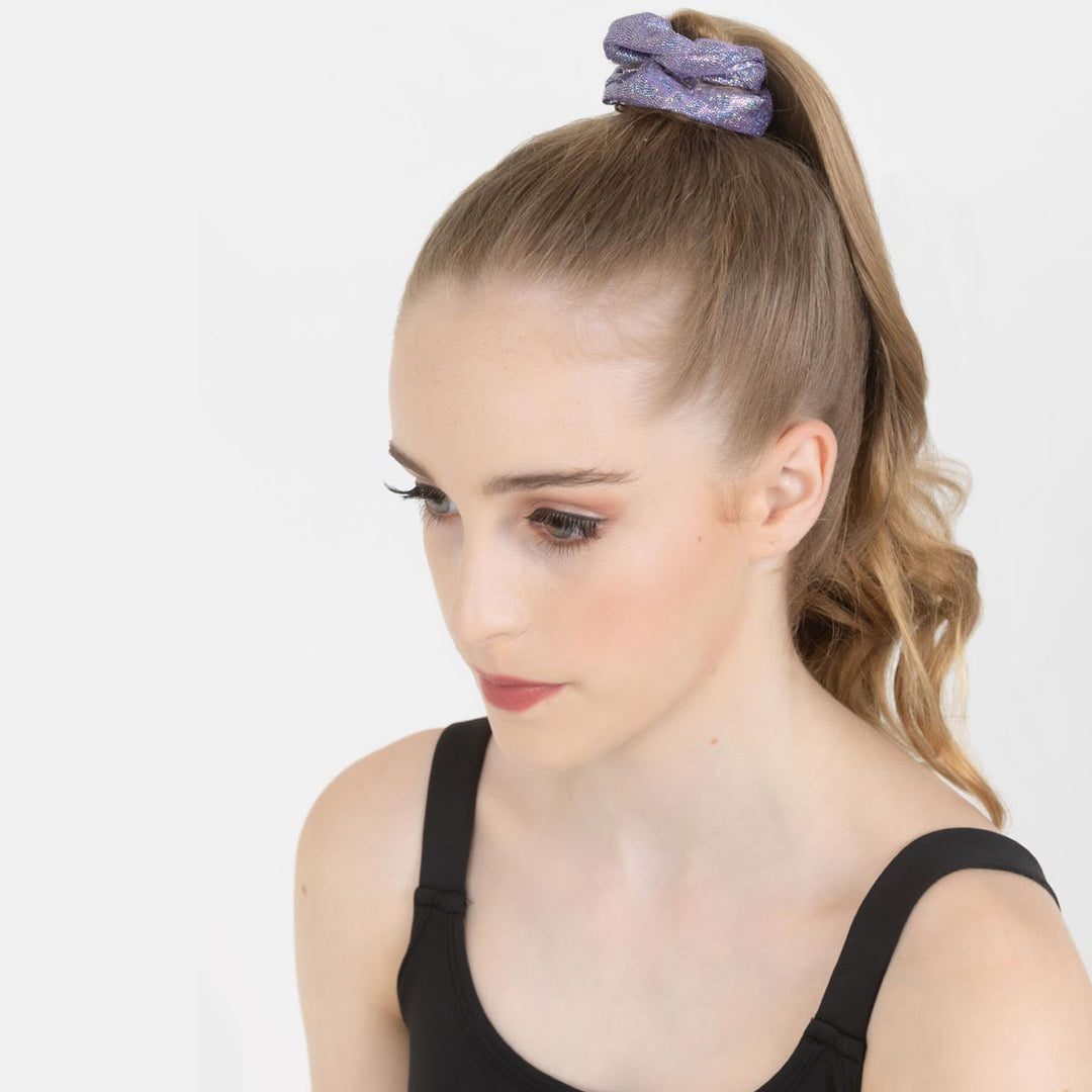 Studio 7 Dancewear Metallic Hair Scrunchies - 8 Colours