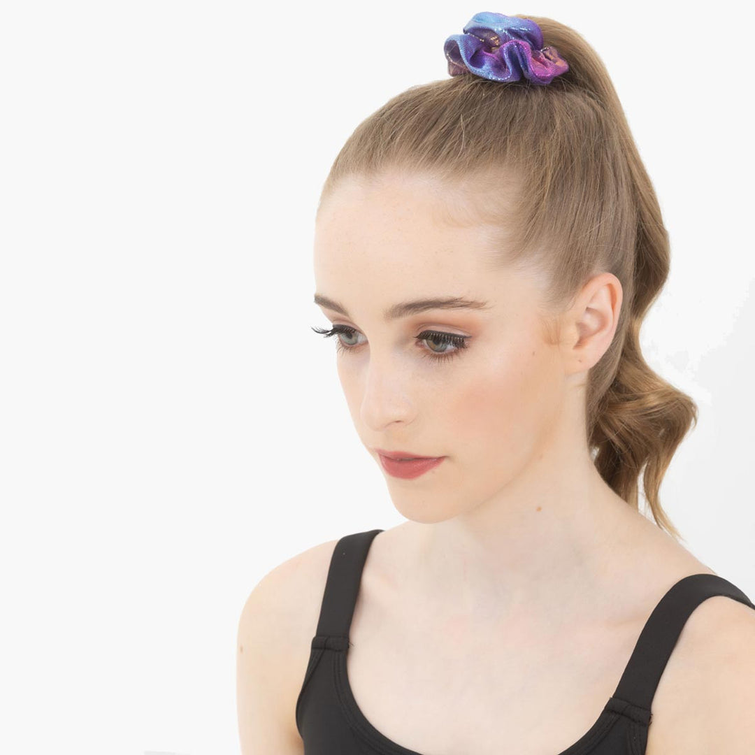 Studio 7 Dancewear Metallic Hair Scrunchies - 8 Colours