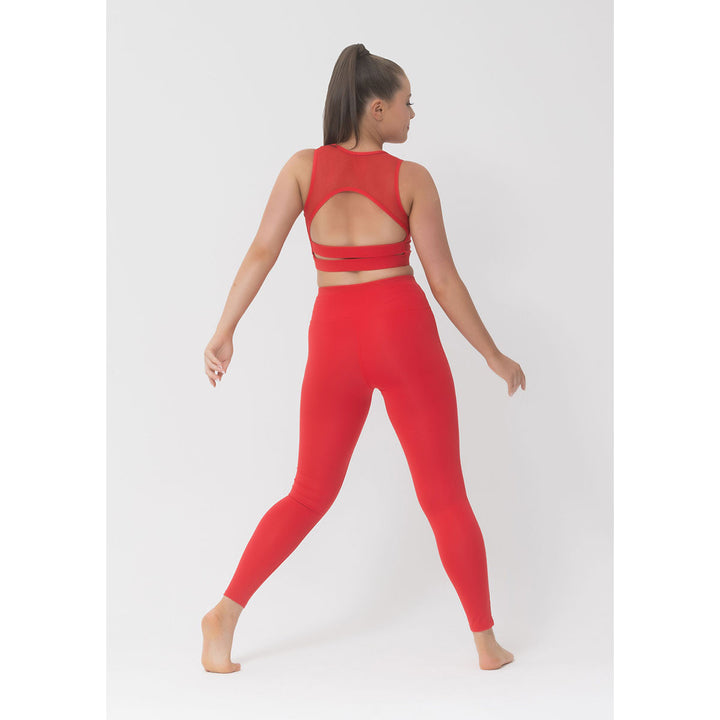 Studio 7 Dancewear Molly Crop Top Mesh Detail Children Sizes
