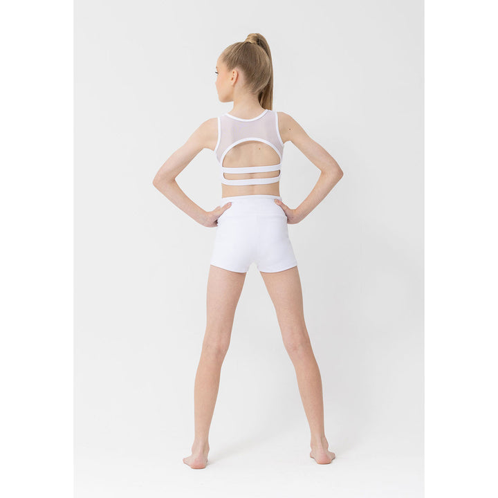 Studio 7 Dancewear Molly Mesh Detailed Crop Top Adult Sizes