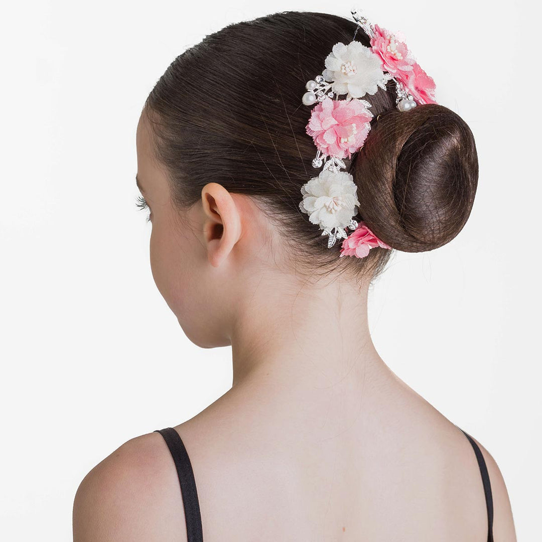 Studio 7 Dancewear Pearls &amp; Petals Hairpiece - Floral Piece