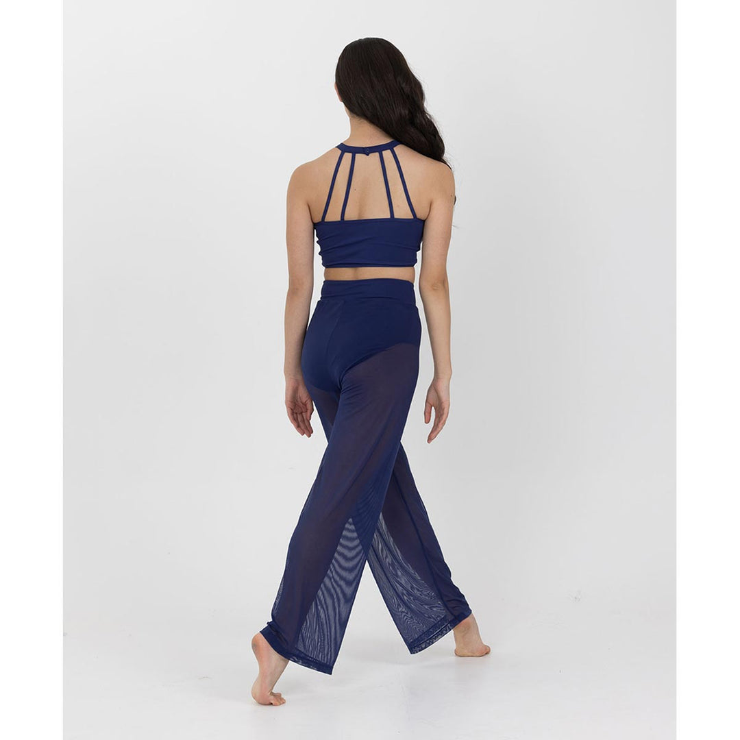 Studio 7 Dancewear Performance Mesh Girls Crop Top