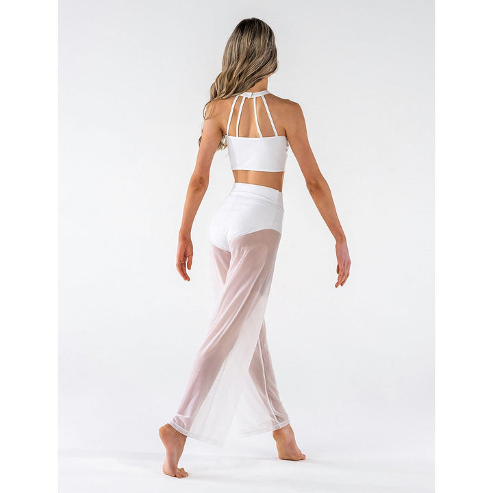 Studio 7 Dancewear Performance Mesh Girls Crop Top