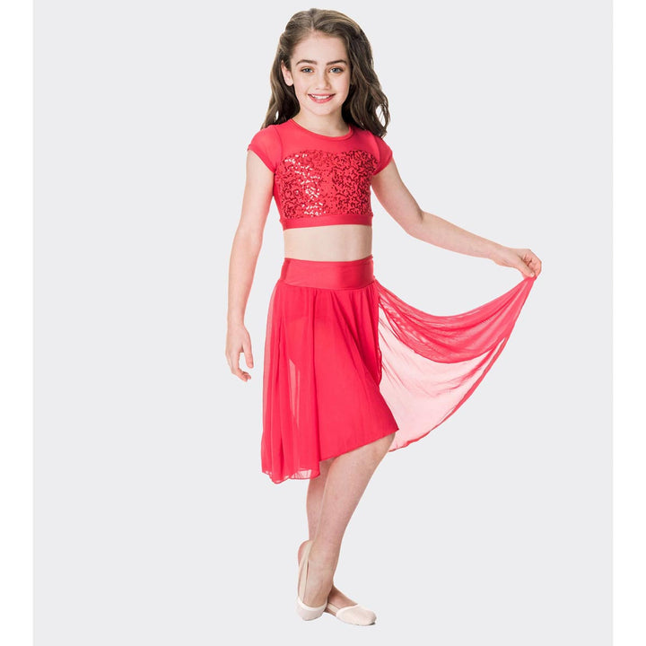 Studio 7 Dancewear Sequin Attitude Crop Top Children Sizes