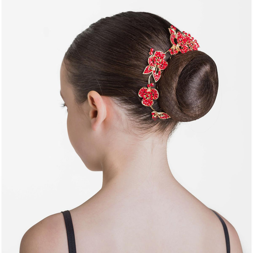 Studio 7 Dancewear Ruby Sparkle Ballet &amp; Lyrical Hairpiece