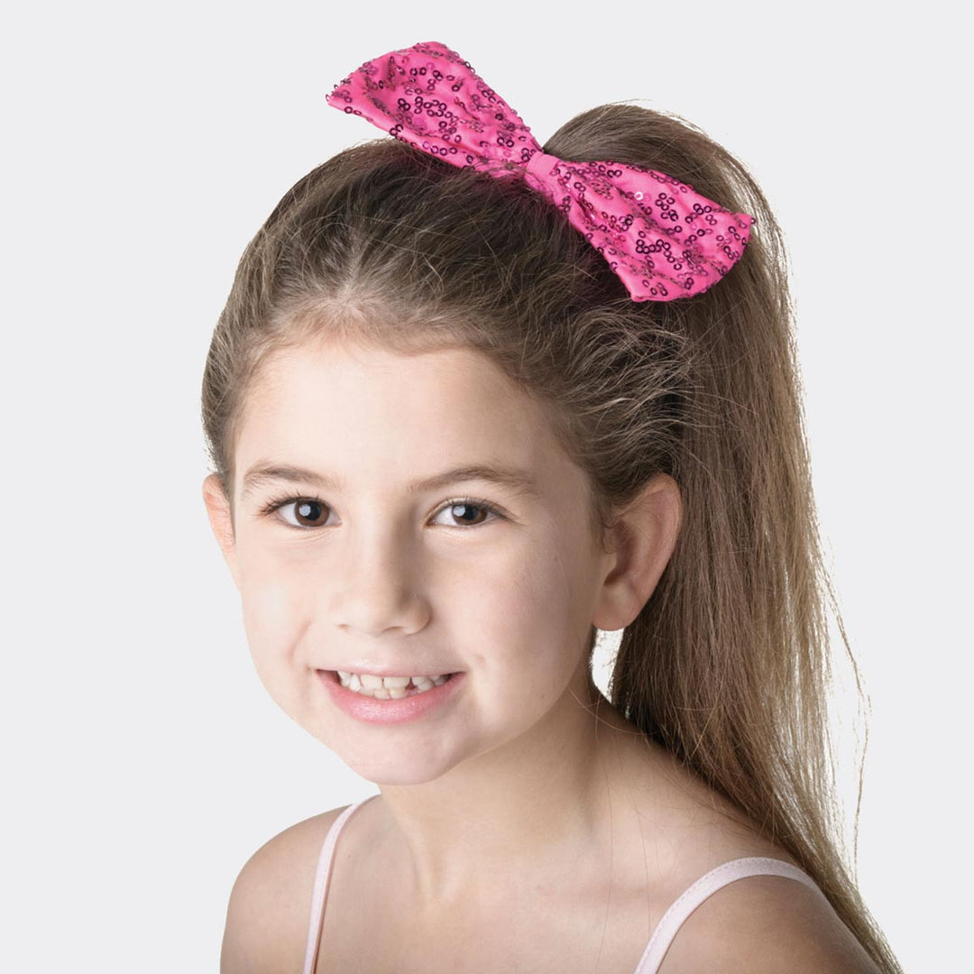 Studio 7 Dancewear Sequin Hair Bow &amp; Tie Costume accessory