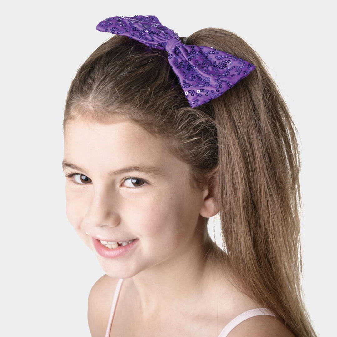 Studio 7 Dancewear Sequin Hair Bow &amp; Tie Costume accessory
