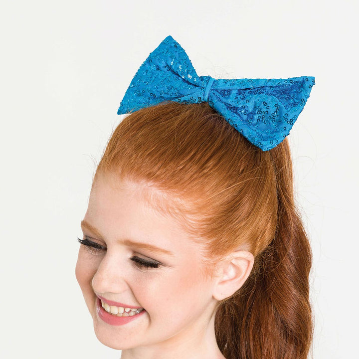 Studio 7 Dancewear Sequin Hair Bow &amp; Tie Costume accessory