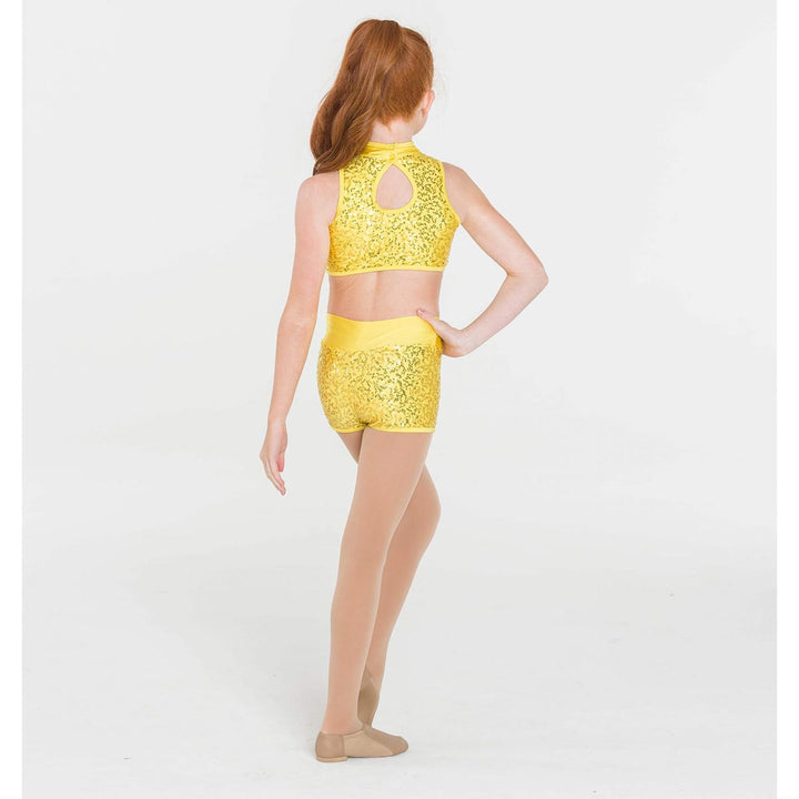 Studio 7 Dancewear Sequinned Cabaret Crop Top Children Sizes