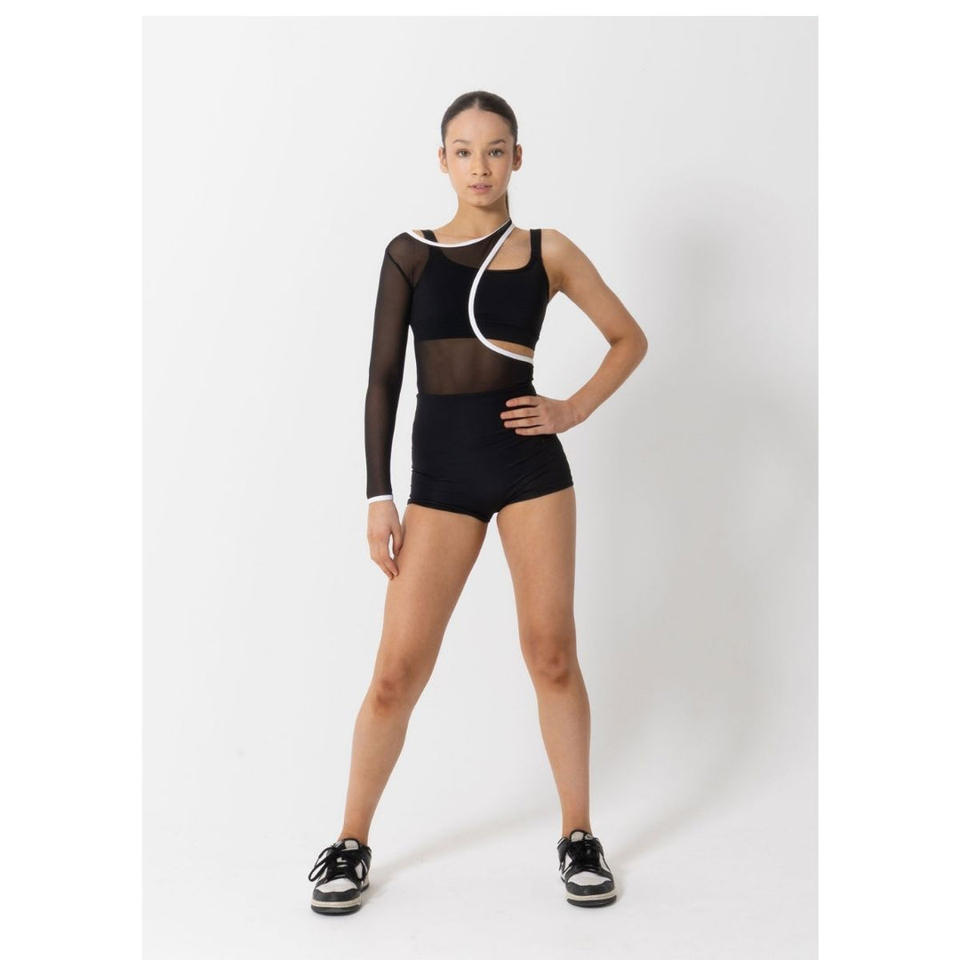 Studio 7 Dancewear Tammy Mesh Contrast Biketard Children