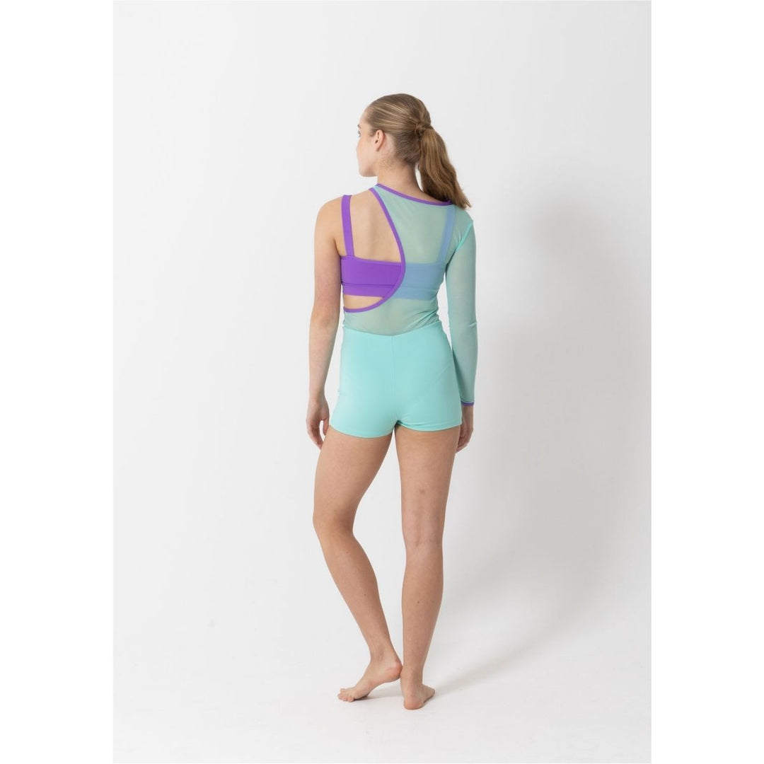 Studio 7 Dancewear Tammy Mesh Contrast Biketard Children