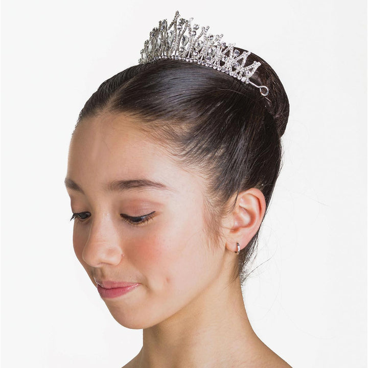 Studio 7 Dancewear The Mary Tiara Gold or Crystal White