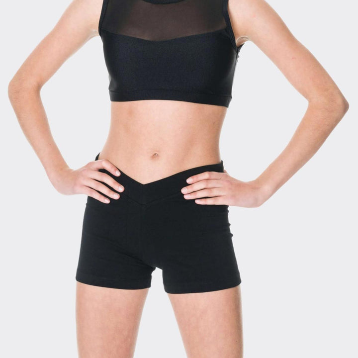 Studio 7 Dancewear V-Front Cotton Dance Short Adult Sizes