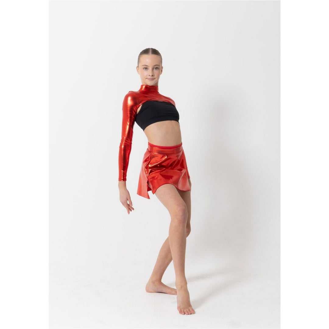 Studio 7 Dancewear Verity Metallic Mini Skirt Children Sizes