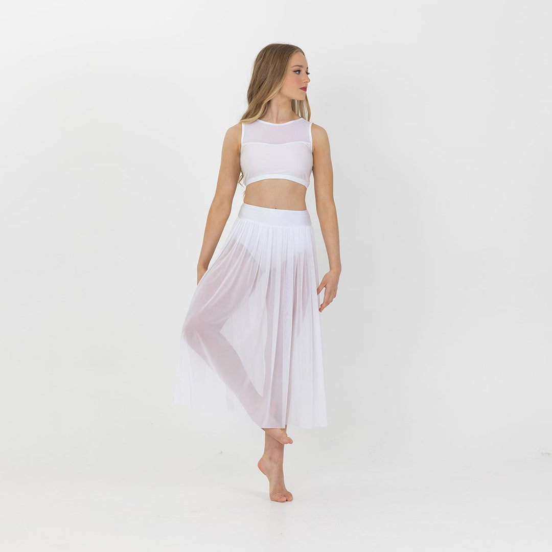 Studio 7 Dancewear Vision Mesh Girls Lyrical Skirt