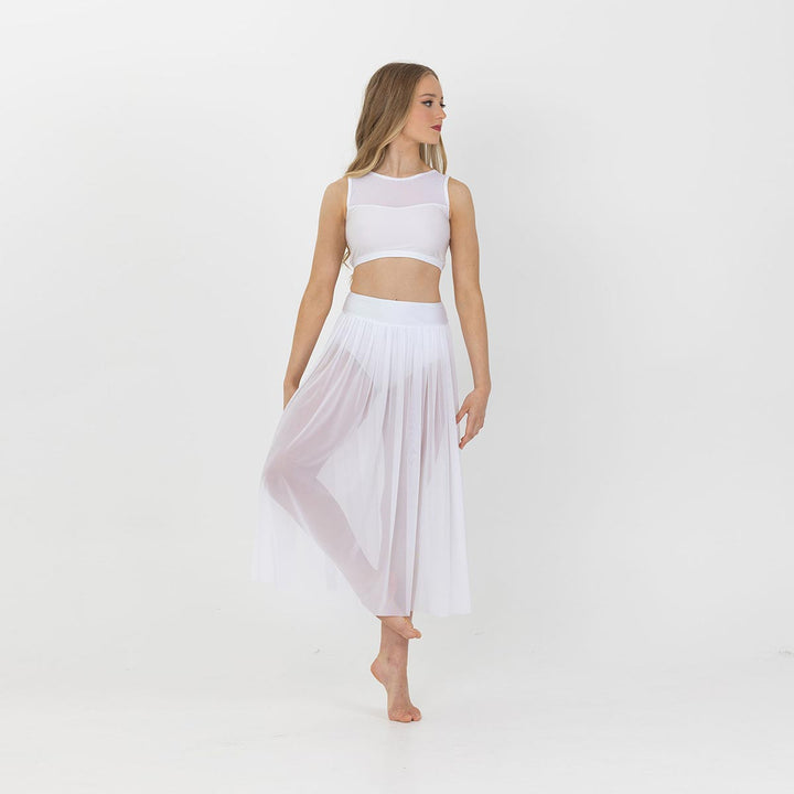 Studio 7 Dancewear Vision Mesh Girls Lyrical Skirt
