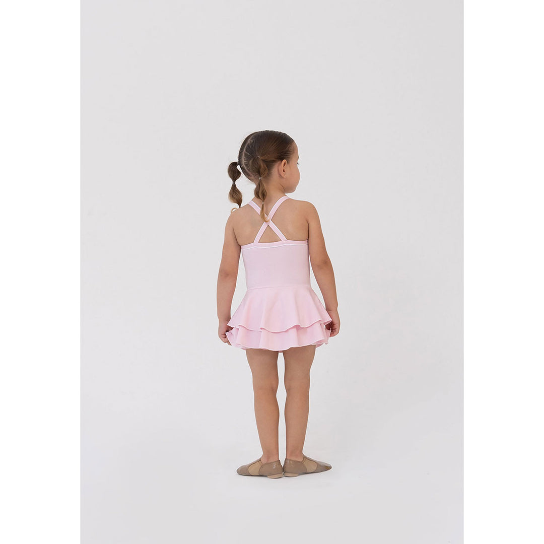 Studio 7 Dancewear Cindy Dress Pale Pink back