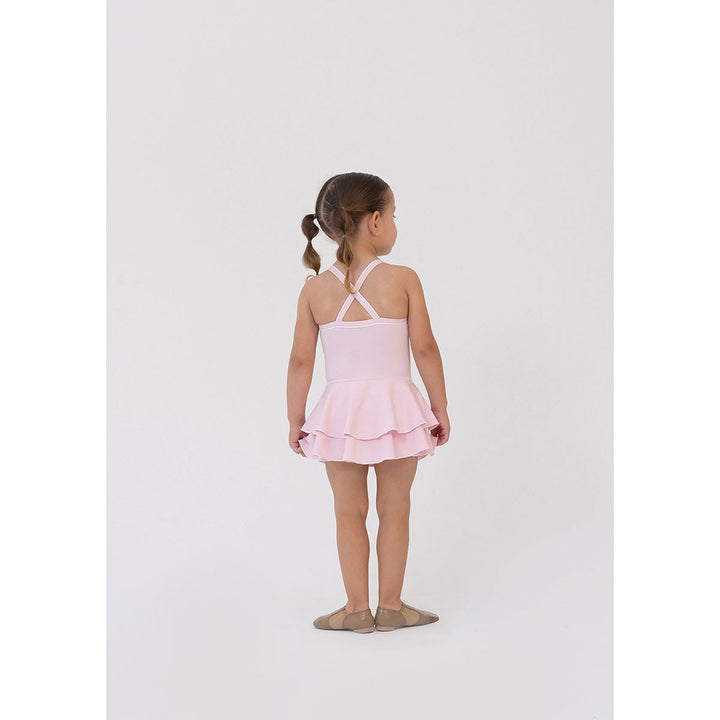 Studio 7 Dancewear Cindy Dress Pale Pink back
