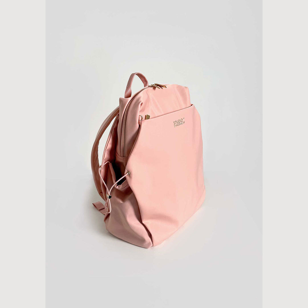 Studio 7 Dancewear Studio Back Pack Blossom Pink side view