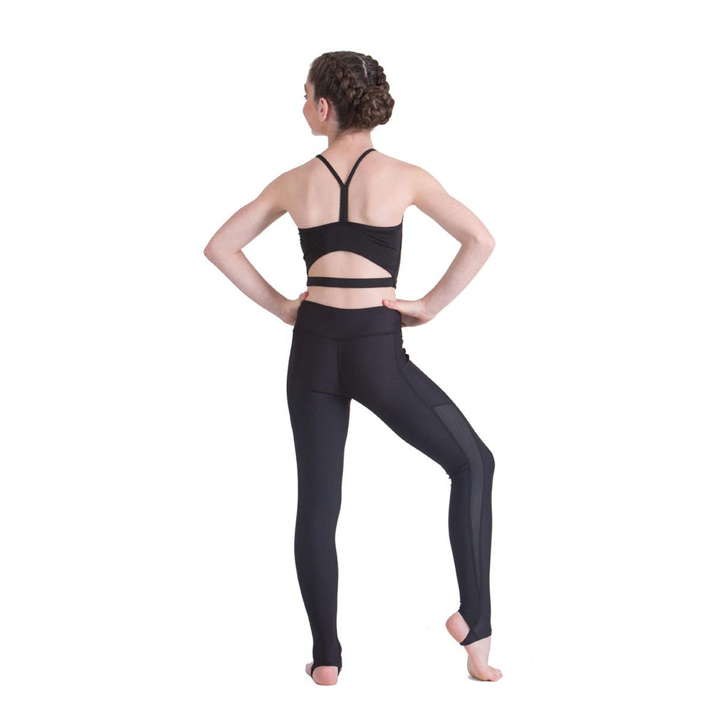 Studio 7 Women Kara Split Back Dance Crop Top