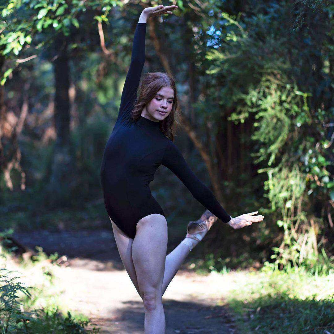 Studio 7 Dancewear Ava Long Sleeve Dance Leotard Adult Size