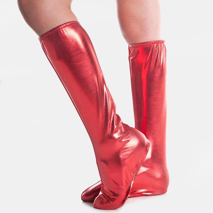 Studio 7 Dancewear Spats Black &amp; Metallic Colours - All Ages