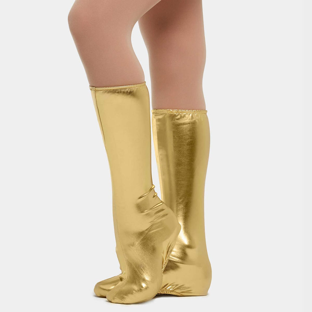 Studio 7 Dancewear Spats Black &amp; Metallic Colours - All Ages