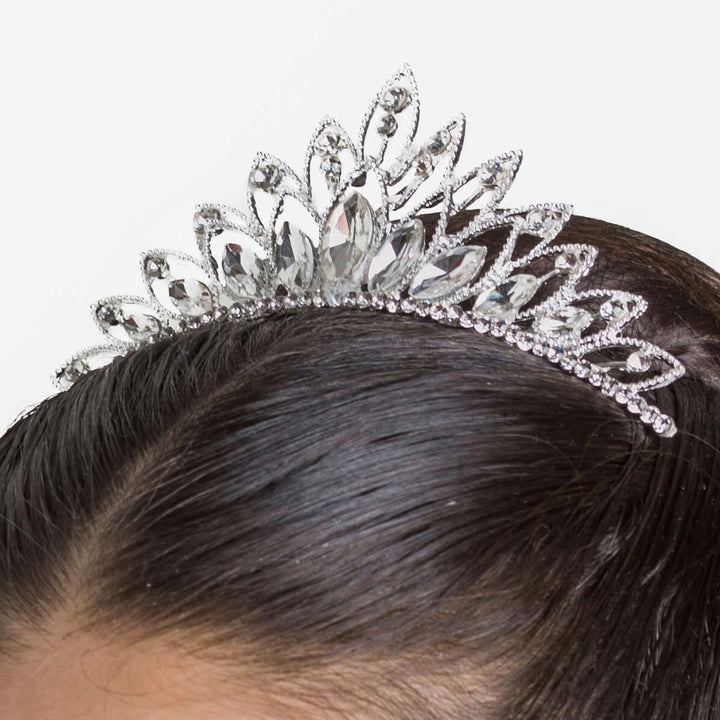 Studio 7 Dancewear The Elsa Princess Tiara Gold &amp; Crystal