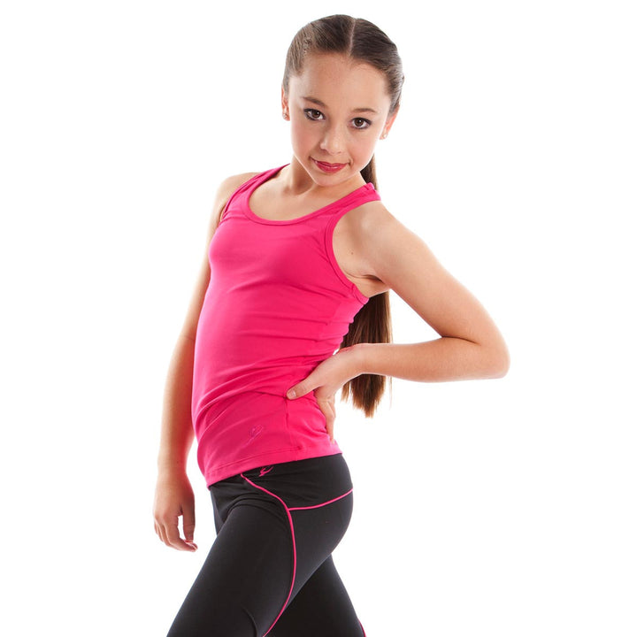 Energetiks  Addison T Back Singlet - Girls Dancewear Tops